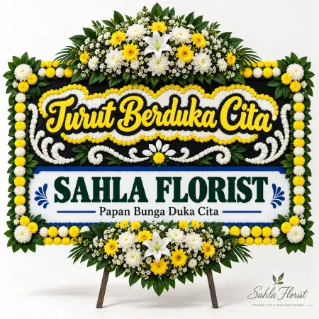 Papan Bunga Duka Tarogong